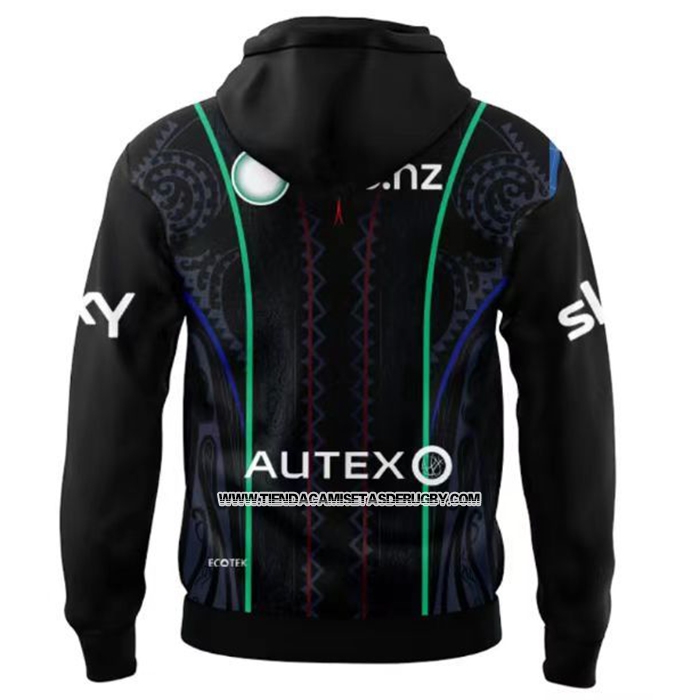 Sudaderas con Capucha Nueva Zelandia Warriors Rugby 2024 Indigena